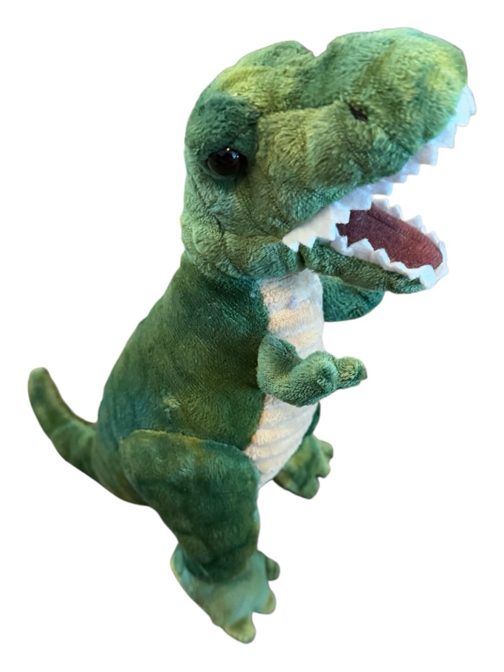 Green Plush T-Rex Reptile Toy - Brand: hug fun